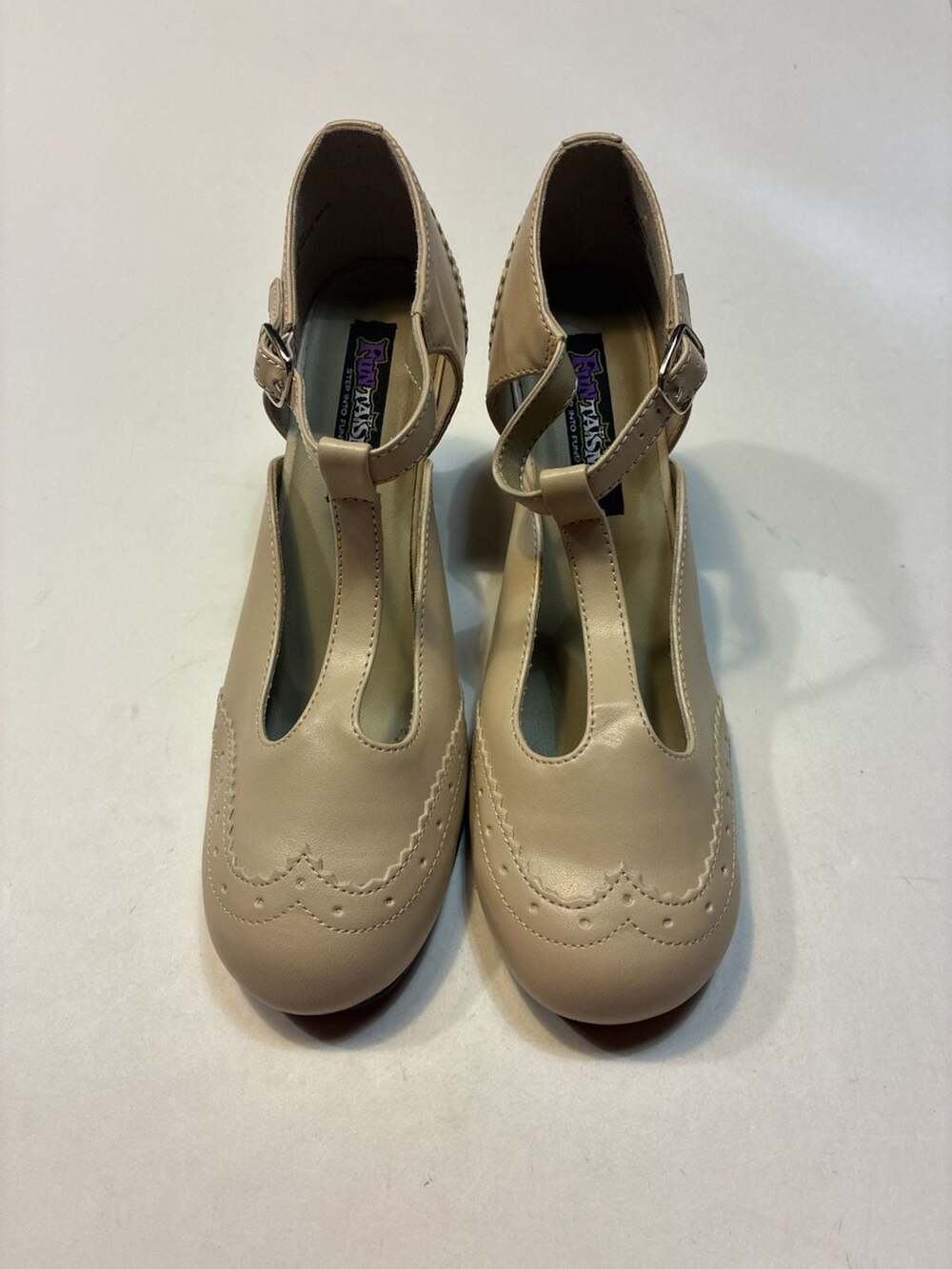 Funtasma Flapper-26 T-Strap Kitten Heel Pumps